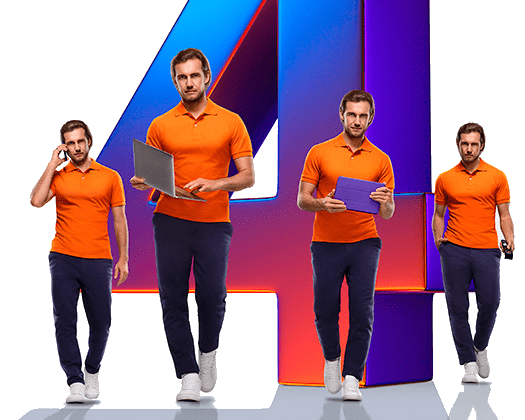 Великолепная четверка Ростелеком в&nbsp;деревня Анахино (Орловская область)